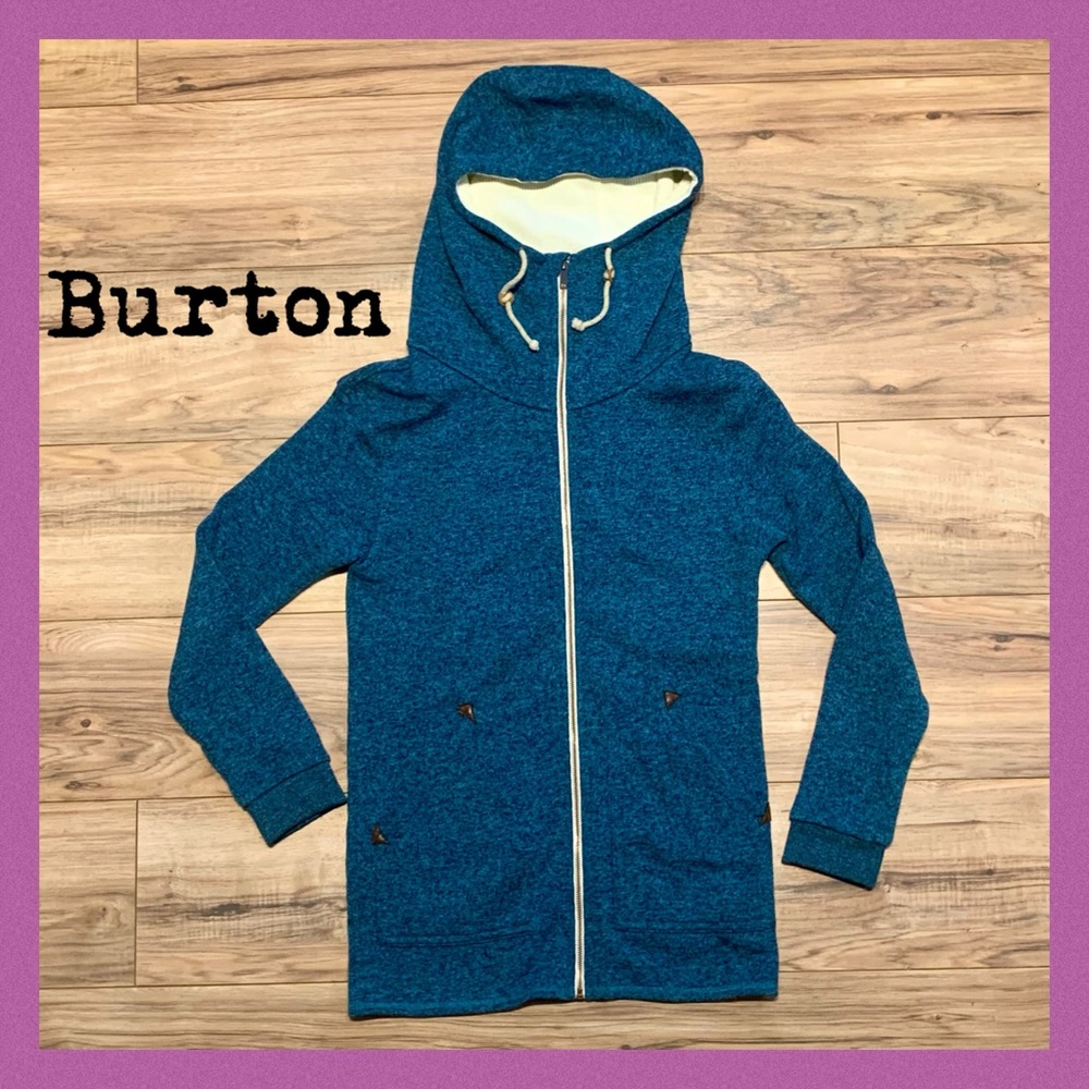 Burton zip up Dryride hoodie ~ Medium